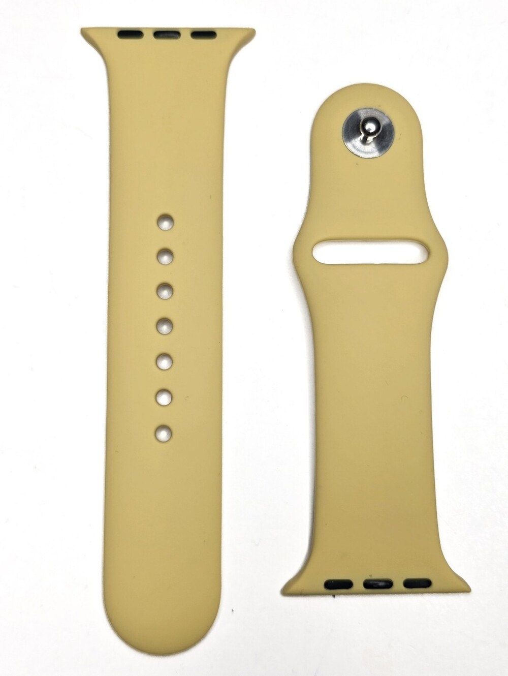Apple Watch Band Mellow Yellow Silicone For Smartwatches 42mm Or 44mm